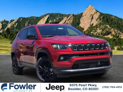 Red 2026 Jeep Compass Latitude for sale in Boulder, CO