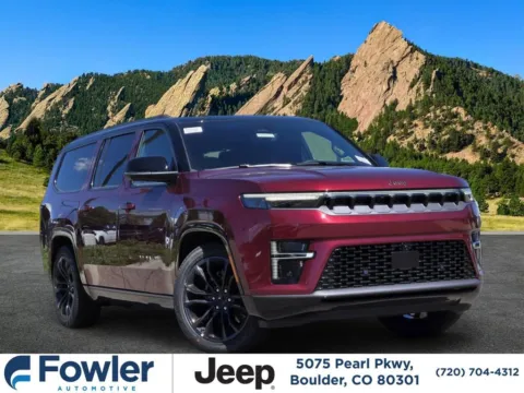 Red 2026 Jeep Grand Wagoneer L Summit Reserve for sale in Boulder, CO