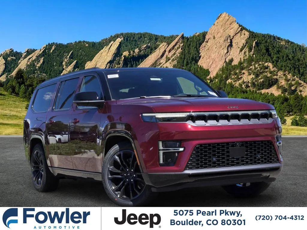 Red 2026 Jeep Grand Wagoneer L Summit Reserve for sale in Boulder, CO