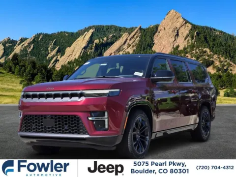 Red 2026 Jeep Grand Wagoneer L Summit Reserve for sale in Boulder, CO
