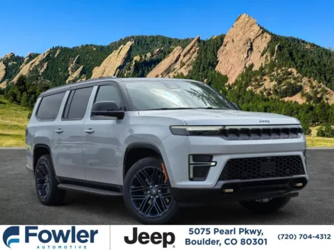 Silver 2026 Jeep Grand Wagoneer L for sale in Boulder, CO