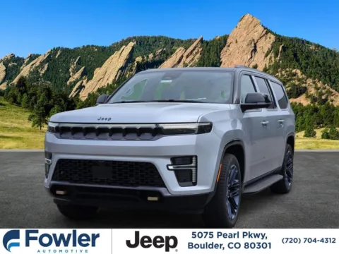 Silver 2026 Jeep Grand Wagoneer L for sale in Boulder, CO
