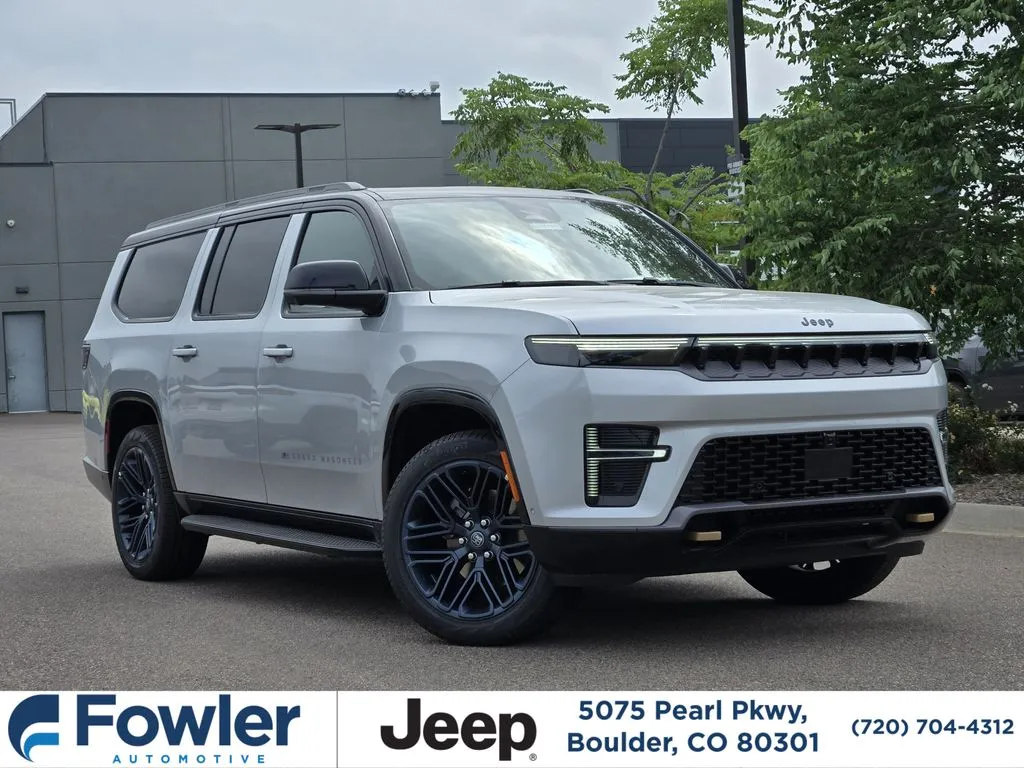 Silver 2026 Jeep Grand Wagoneer L for sale in Boulder, CO