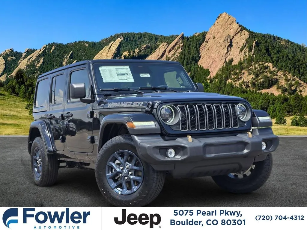 Black 2026 Jeep Wrangler 85th Anniversary Edition for sale in Boulder, CO