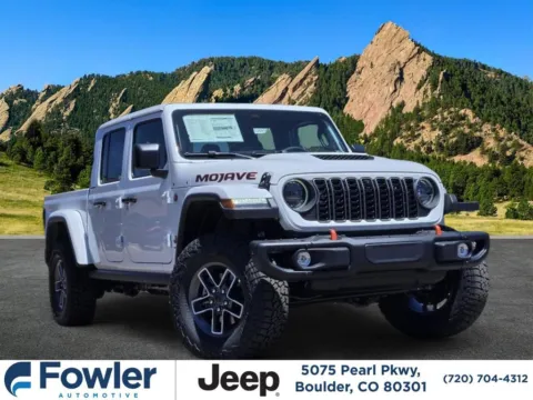 White 2026 Jeep Gladiator Mojave X for sale in Boulder, CO