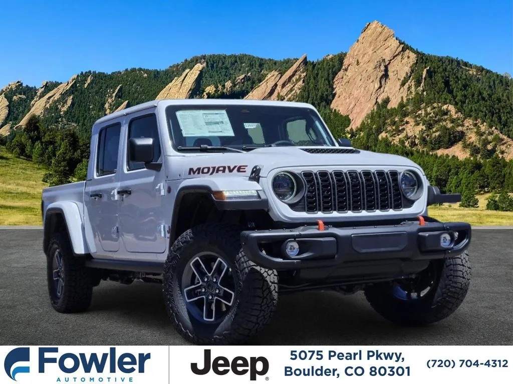 White 2026 Jeep Gladiator Mojave X for sale in Boulder, CO