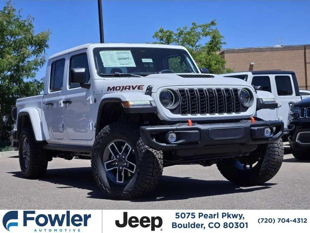 White 2026 Jeep Gladiator Mojave X for sale in Boulder, CO