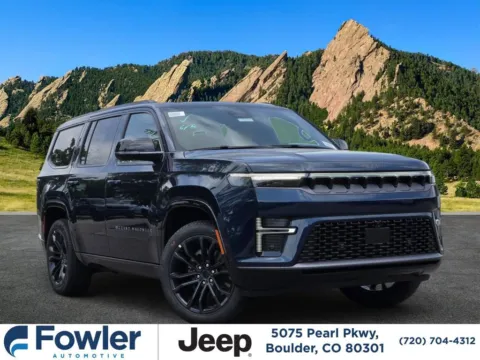 Blue 2026 Jeep Grand Wagoneer Summit Reserve for sale in Boulder, CO