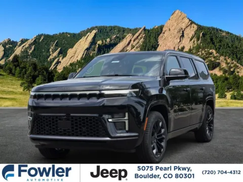 Black 2026 Jeep Grand Wagoneer Summit Reserve for sale in Boulder, CO