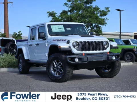 White 2026 Jeep Gladiator Mojave X for sale in Boulder, CO