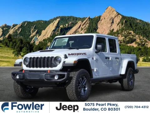 White 2026 Jeep Gladiator Mojave X for sale in Boulder, CO