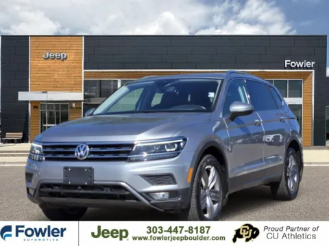 Silver 2019 Volkswagen Tiguan 2.0T SEL Premium for sale in Boulder, CO