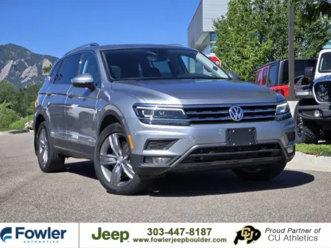 Silver 2019 Volkswagen Tiguan 2.0T SEL Premium for sale in Boulder, CO
