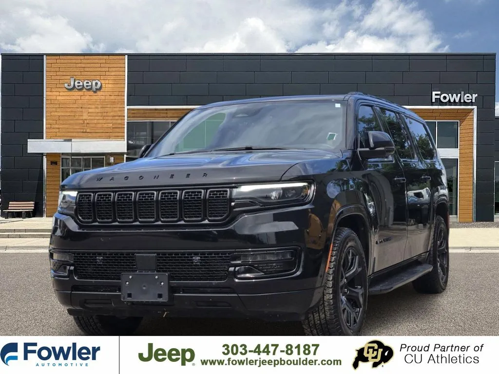 Black 2024 Jeep Wagoneer L Series II for sale in Boulder, CO