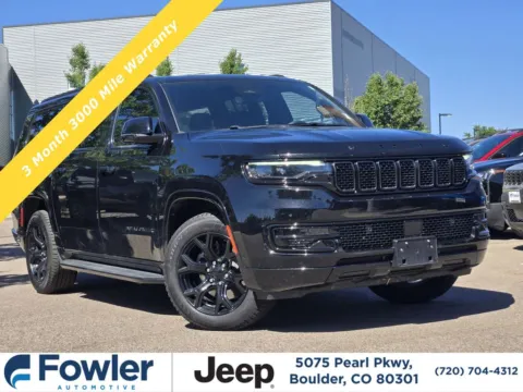 Black 2024 Jeep Wagoneer L Series II for sale in Boulder, CO