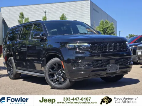 Black 2024 Jeep Wagoneer L Series II for sale in Boulder, CO