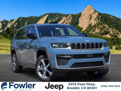 Blue 2026 Jeep Grand Cherokee L Limited for sale in Boulder, CO