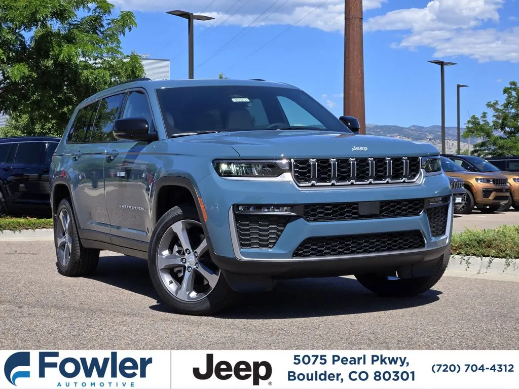 Blue 2026 Jeep Grand Cherokee L Limited for sale in Boulder, CO