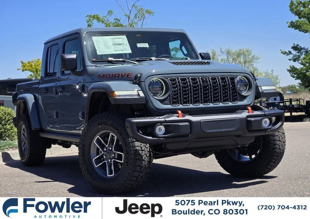 Blue 2026 Jeep Gladiator Mojave X for sale in Boulder, CO
