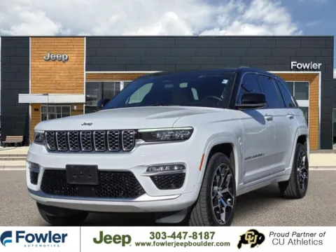 White 2022 Jeep Grand Cherokee Summit Reserve for sale in Boulder, CO