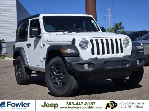 White 2023 Jeep Wrangler Sport for sale in Boulder, CO