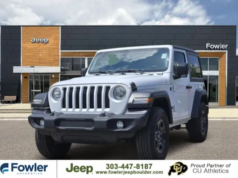 White 2023 Jeep Wrangler Sport for sale in Boulder, CO