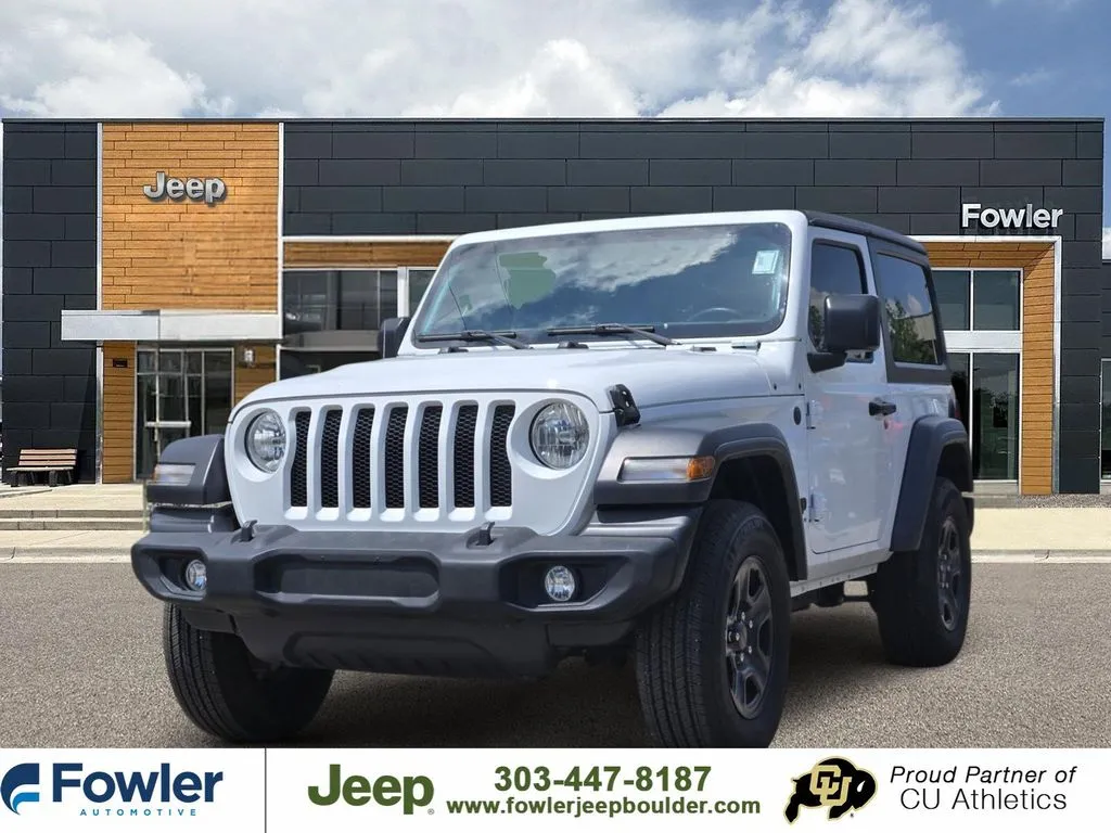 White 2023 Jeep Wrangler Sport for sale in Boulder, CO