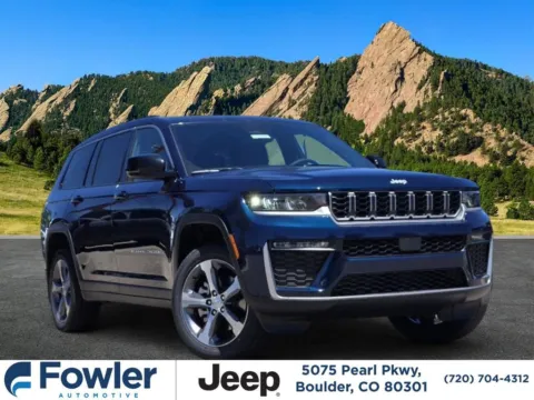 Blue 2026 Jeep Grand Cherokee L Limited for sale in Boulder, CO