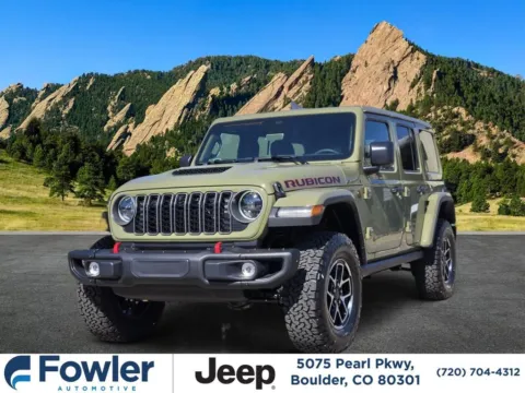 Green 2026 Jeep Wrangler Rubicon X for sale in Boulder, CO