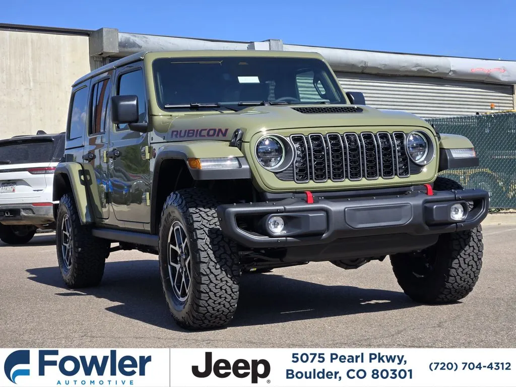 Green 2026 Jeep Wrangler Rubicon X for sale in Boulder, CO
