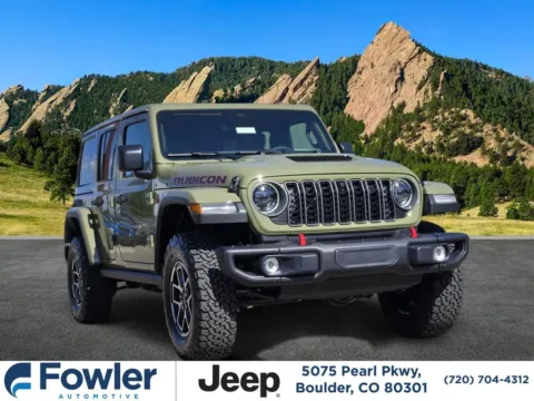 Green 2026 Jeep Wrangler Rubicon X for sale in Boulder, CO