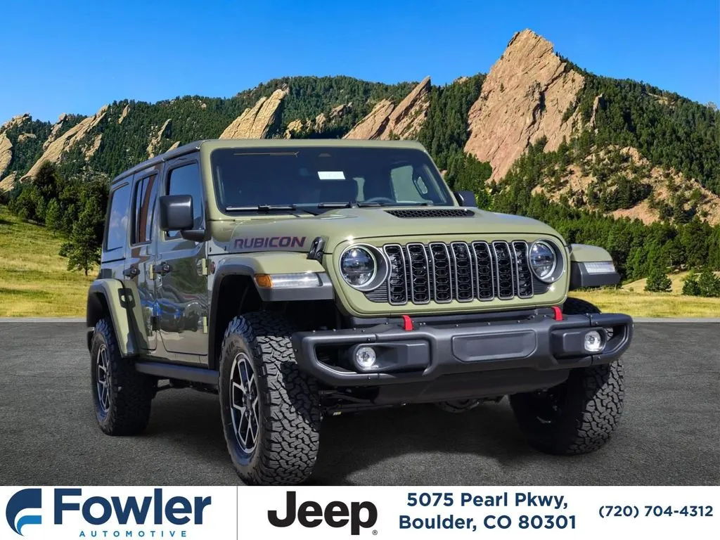Green 2026 Jeep Wrangler Rubicon X for sale in Boulder, CO