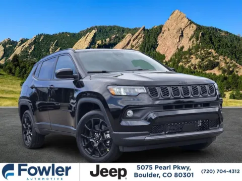 Black 2026 Jeep Compass Latitude for sale in Boulder, CO