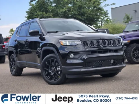 Black 2026 Jeep Compass Latitude for sale in Boulder, CO
