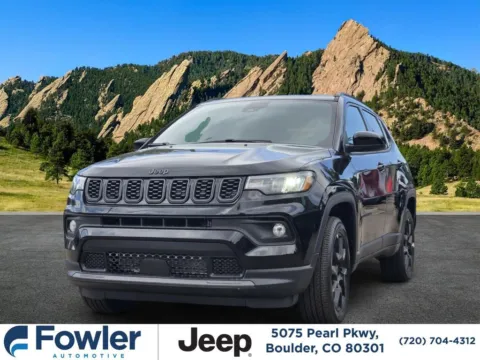 Black 2026 Jeep Compass Latitude for sale in Boulder, CO