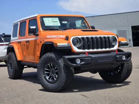 Orange 2026 Jeep Wrangler Rubicon X for sale in Boulder, CO