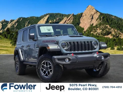 Blue 2026 Jeep Wrangler Rubicon for sale in Boulder, CO