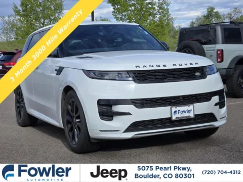 White 2024 Land Rover Range Rover Sport Dynamic SE for sale in Boulder, CO