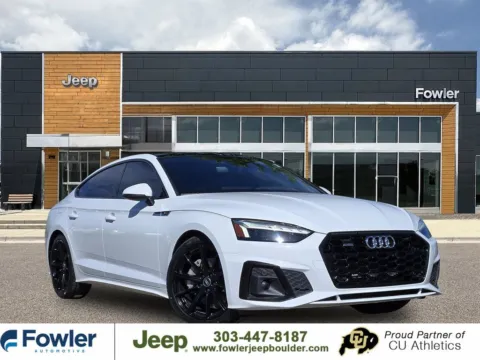 White 2025 Audi A5 Sportback 45 S line Premium for sale in Boulder, CO