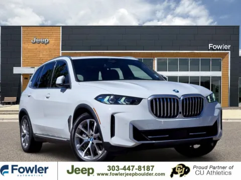 White 2025 BMW X5 xDrive50e for sale in Boulder, CO