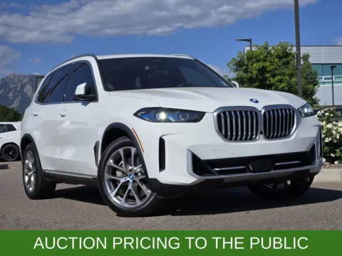 White 2025 BMW X5 xDrive50e for sale in Boulder, CO