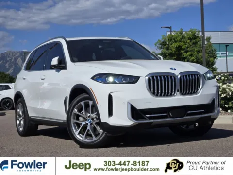 White 2025 BMW X5 xDrive50e for sale in Boulder, CO