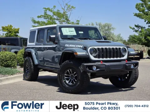 Blue 2026 Jeep Wrangler Rubicon X for sale in Boulder, CO