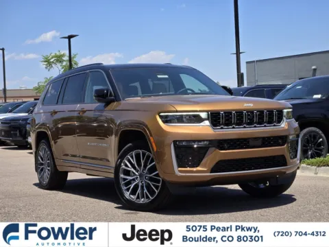 Orange 2026 Jeep Grand Cherokee L Summit for sale in Boulder, CO