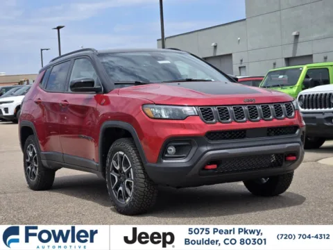 Red 2026 Jeep Compass Trailhawk for sale in Boulder, CO