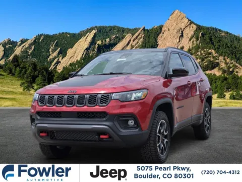 Red 2026 Jeep Compass Trailhawk for sale in Boulder, CO