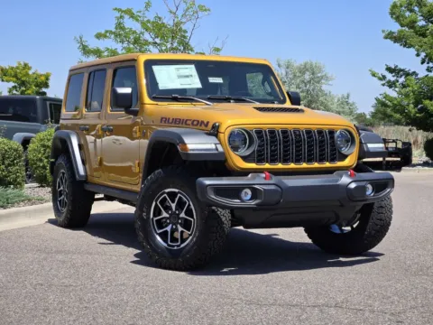 Gold 2026 Jeep Wrangler Rubicon for sale in Boulder, CO