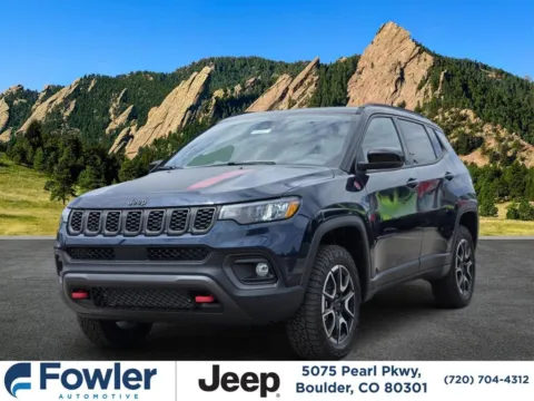 Blue 2026 Jeep Compass Trailhawk for sale in Boulder, CO