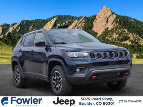 Blue 2026 Jeep Compass Trailhawk for sale in Boulder, CO