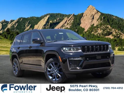Black 2026 Jeep Grand Cherokee L Limited for sale in Boulder, CO